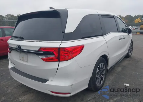 2023 Honda Odyssey Ex-L from USA, damaged, VIN 5FNRL6H67PB064980
